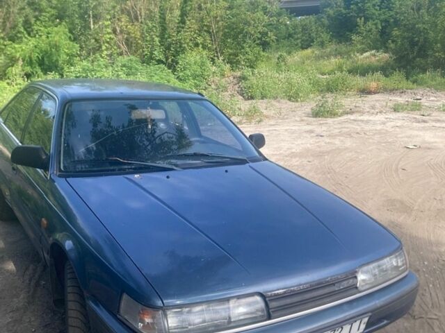 Синій Мазда 626, об'ємом двигуна 2 л та пробігом 200 тис. км за 1000 $, фото 1 на Automoto.ua