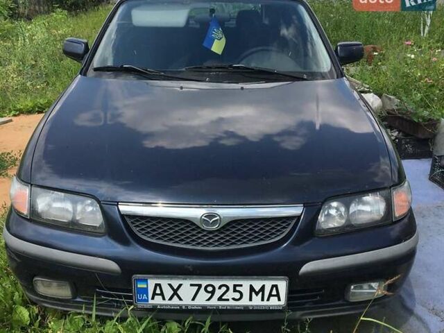 Синий Мазда 626, объемом двигателя 1.99 л и пробегом 314 тыс. км за 3300 $, фото 1 на Automoto.ua