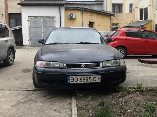 Синий Мазда 626, объемом двигателя 1.8 л и пробегом 56 тыс. км за 1535 $, фото 1 на Automoto.ua