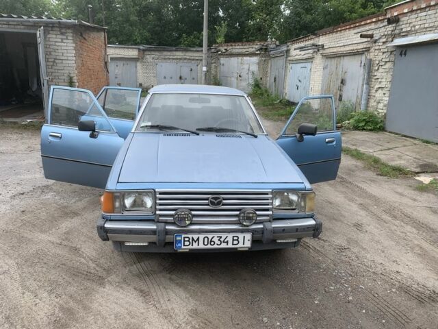 Синий Мазда 626, объемом двигателя 1.6 л и пробегом 250 тыс. км за 750 $, фото 1 на Automoto.ua