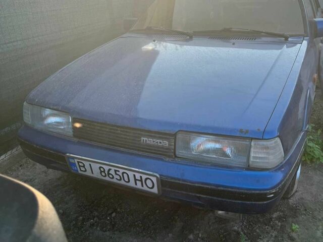 Синий Мазда 626, объемом двигателя 1.6 л и пробегом 1000 тыс. км за 1547 $, фото 1 на Automoto.ua