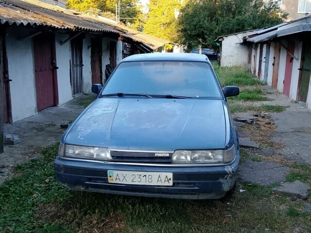 Синий Мазда 626, объемом двигателя 2 л и пробегом 10 тыс. км за 466 $, фото 1 на Automoto.ua