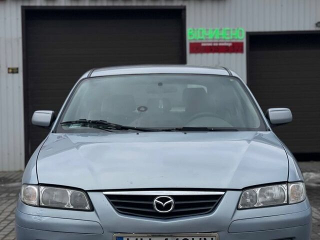 Синий Мазда 626, объемом двигателя 2 л и пробегом 150 тыс. км за 800 $, фото 1 на Automoto.ua