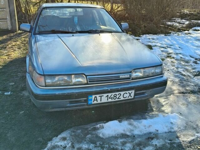 Синий Мазда 626, объемом двигателя 2 л и пробегом 360 тыс. км за 1600 $, фото 1 на Automoto.ua