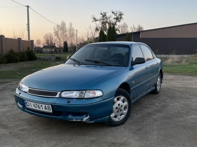 Синий Мазда 626, объемом двигателя 1.8 л и пробегом 700 тыс. км за 1500 $, фото 1 на Automoto.ua