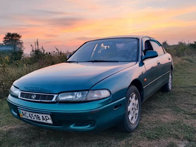 Синій Мазда 626, об'ємом двигуна 2 л та пробігом 442 тис. км за 600 $, фото 1 на Automoto.ua