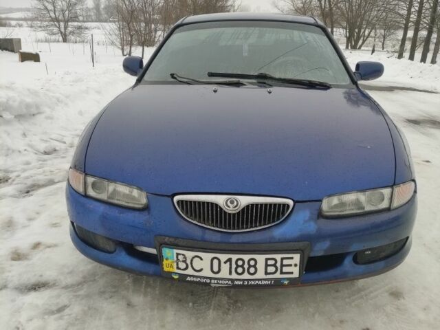 Синій Мазда 626, об'ємом двигуна 2 л та пробігом 300 тис. км за 1000 $, фото 1 на Automoto.ua