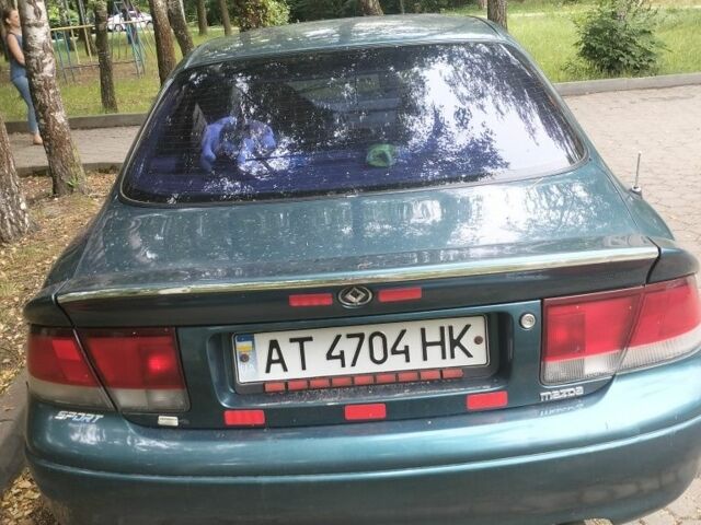 Синий Мазда 626, объемом двигателя 2 л и пробегом 360 тыс. км за 1307 $, фото 1 на Automoto.ua