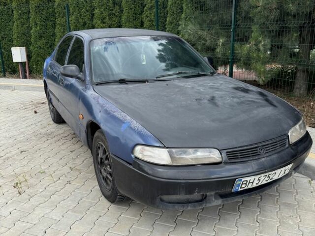 Синий Мазда 626, объемом двигателя 0 л и пробегом 340 тыс. км за 750 $, фото 1 на Automoto.ua
