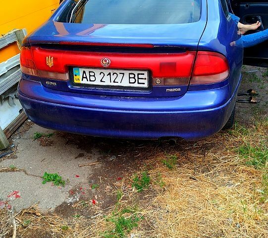 Синий Мазда 626, объемом двигателя 1.8 л и пробегом 0 тыс. км за 1800 $, фото 1 на Automoto.ua