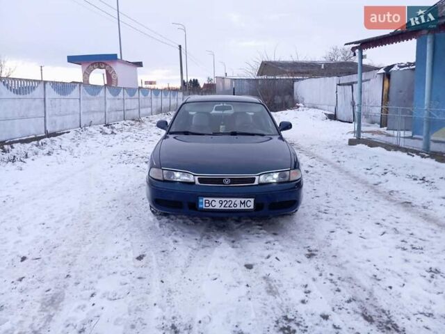 Синий Мазда 626, объемом двигателя 1.84 л и пробегом 442 тыс. км за 1550 $, фото 1 на Automoto.ua