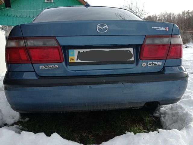 Синий Мазда 626, объемом двигателя 0 л и пробегом 390 тыс. км за 1450 $, фото 1 на Automoto.ua