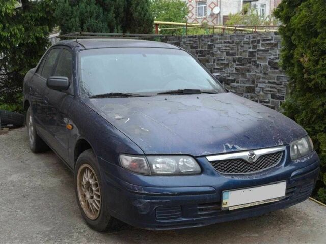 Синий Мазда 626, объемом двигателя 0 л и пробегом 229 тыс. км за 800 $, фото 1 на Automoto.ua