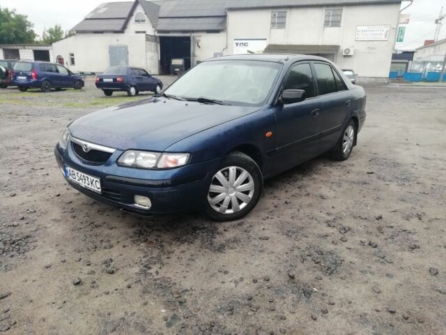 Синий Мазда 626, объемом двигателя 1.8 л и пробегом 389 тыс. км за 2650 $, фото 1 на Automoto.ua