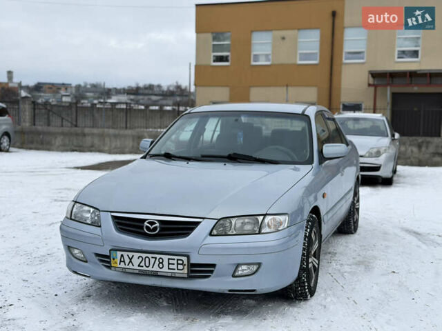 Синий Мазда 626, объемом двигателя 1.99 л и пробегом 360 тыс. км за 1500 $, фото 1 на Automoto.ua