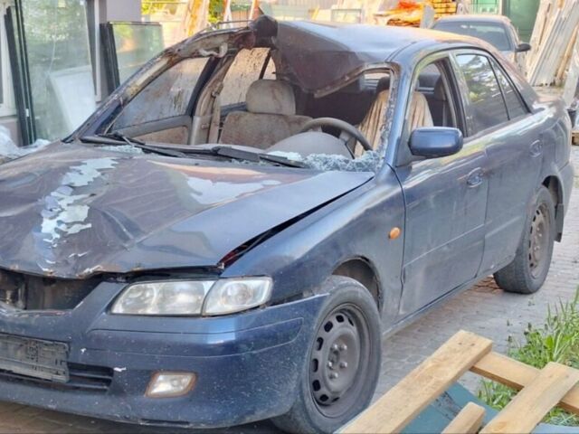 Синій Мазда 626, об'ємом двигуна 2 л та пробігом 420 тис. км за 800 $, фото 1 на Automoto.ua