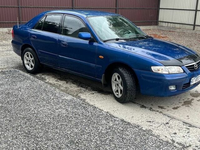 Синій Мазда 626, об'ємом двигуна 2 л та пробігом 355 тис. км за 3000 $, фото 1 на Automoto.ua