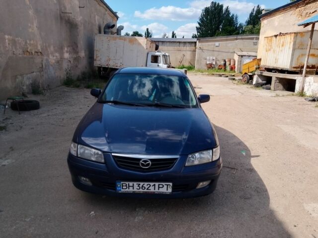 Синий Мазда 626, объемом двигателя 2 л и пробегом 500 тыс. км за 2795 $, фото 1 на Automoto.ua