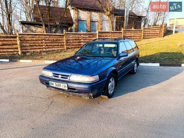 Синий Мазда 626, объемом двигателя 2 л и пробегом 508 тыс. км за 1600 $, фото 1 на Automoto.ua