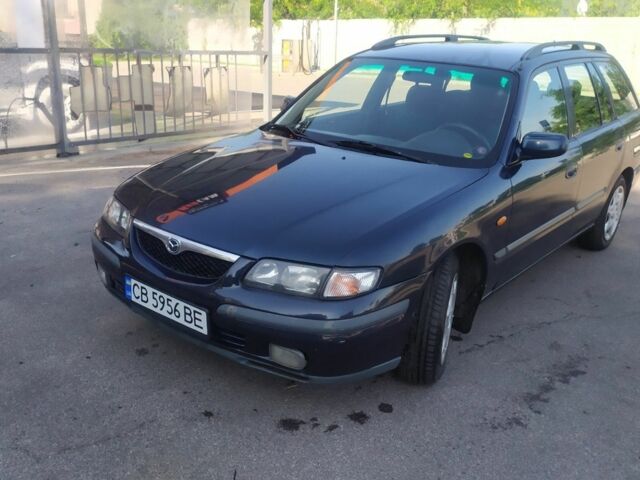 Синий Мазда 626, объемом двигателя 2 л и пробегом 429 тыс. км за 2000 $, фото 1 на Automoto.ua