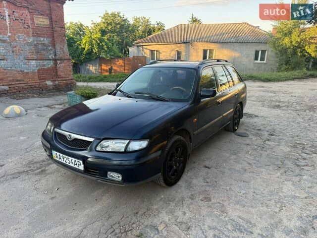 Синій Мазда 626, об'ємом двигуна 2 л та пробігом 200 тис. км за 2250 $, фото 1 на Automoto.ua