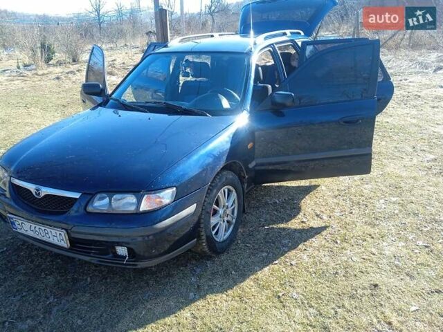 Синий Мазда 626, объемом двигателя 1.8 л и пробегом 561 тыс. км за 1999 $, фото 1 на Automoto.ua