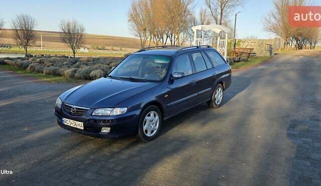 Синий Мазда 626, объемом двигателя 2 л и пробегом 290 тыс. км за 2900 $, фото 1 на Automoto.ua