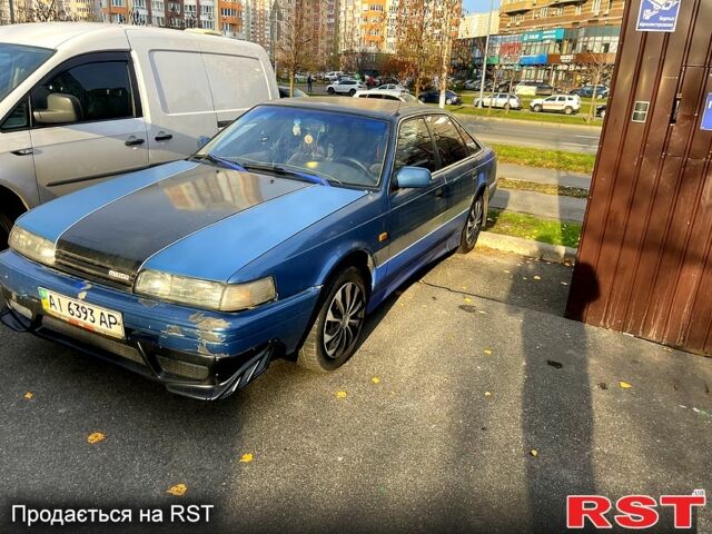 Синий Мазда 626, объемом двигателя 2 л и пробегом 0 тыс. км за 1000 $, фото 1 на Automoto.ua