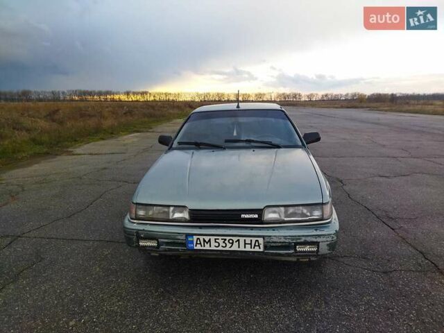 Зелений Мазда 626, об'ємом двигуна 2 л та пробігом 641 тис. км за 1200 $, фото 1 на Automoto.ua