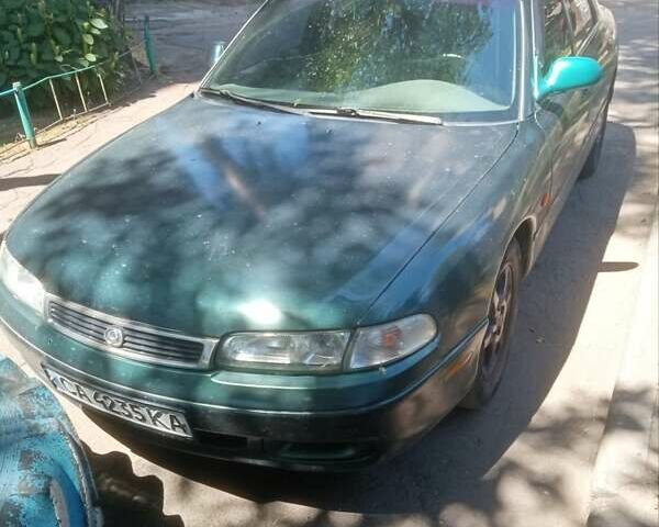 Зеленый Мазда 626, объемом двигателя 1.99 л и пробегом 440 тыс. км за 1900 $, фото 1 на Automoto.ua