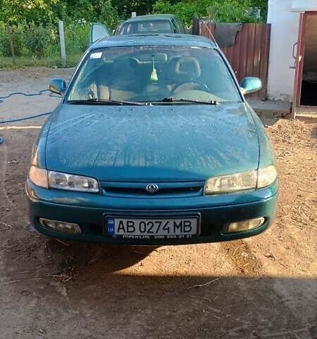 Зеленый Мазда 626, объемом двигателя 2 л и пробегом 368 тыс. км за 2100 $, фото 1 на Automoto.ua