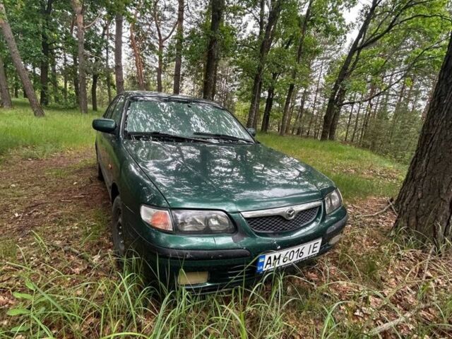 Зеленый Мазда 626, объемом двигателя 2 л и пробегом 300 тыс. км за 1200 $, фото 1 на Automoto.ua