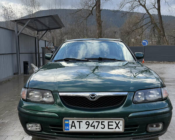 Зеленый Мазда 626, объемом двигателя 2 л и пробегом 356 тыс. км за 2100 $, фото 1 на Automoto.ua