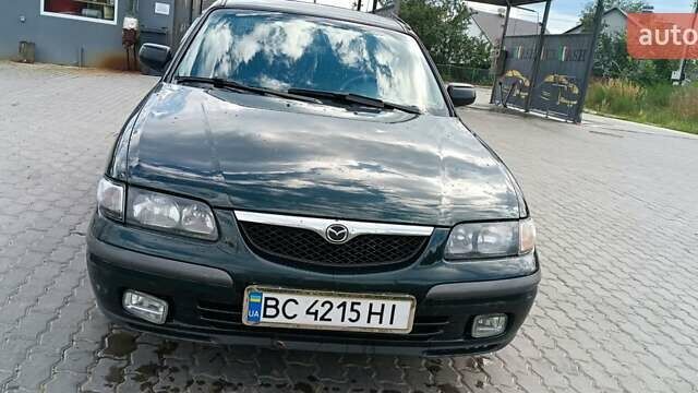 Зеленый Мазда 626, объемом двигателя 1.84 л и пробегом 319 тыс. км за 1700 $, фото 1 на Automoto.ua