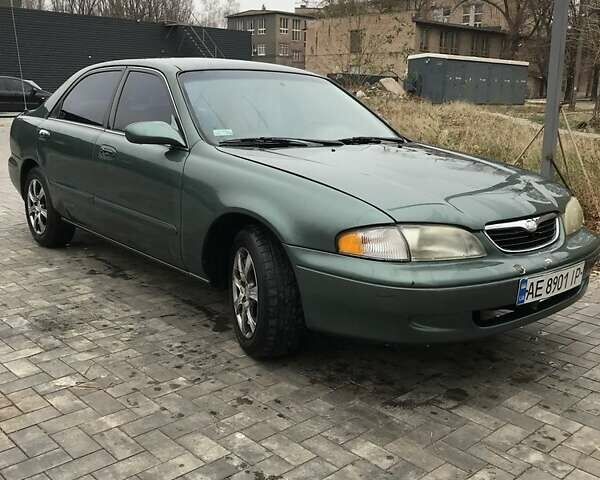Зеленый Мазда 626, объемом двигателя 2 л и пробегом 373 тыс. км за 2000 $, фото 1 на Automoto.ua