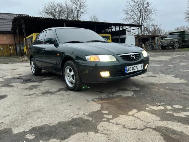 Зеленый Мазда 626, объемом двигателя 2 л и пробегом 286 тыс. км за 3500 $, фото 1 на Automoto.ua