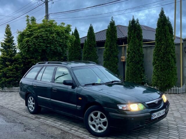 Зелений Мазда 626, об'ємом двигуна 2 л та пробігом 100 тис. км за 1999 $, фото 1 на Automoto.ua