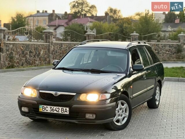 Зеленый Мазда 626, объемом двигателя 2 л и пробегом 350 тыс. км за 1300 $, фото 1 на Automoto.ua