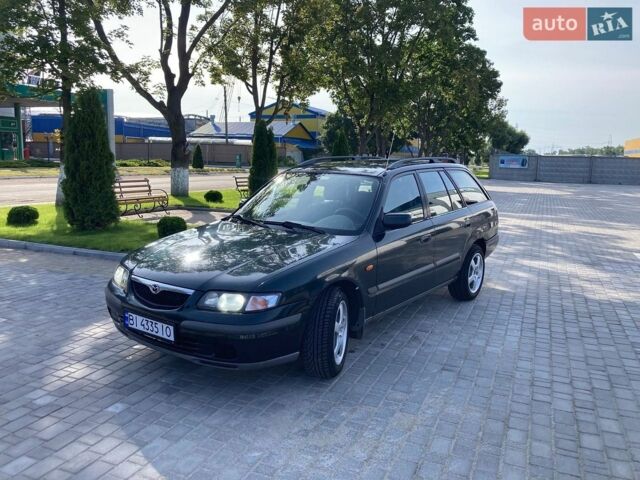 Зеленый Мазда 626, объемом двигателя 1.84 л и пробегом 356 тыс. км за 2100 $, фото 1 на Automoto.ua
