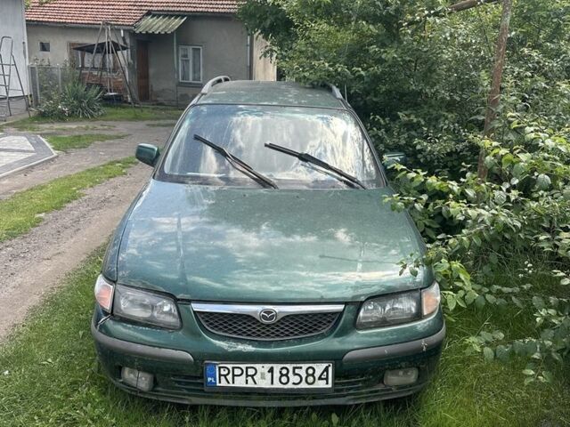 Зеленый Мазда 626, объемом двигателя 2 л и пробегом 350 тыс. км за 500 $, фото 1 на Automoto.ua