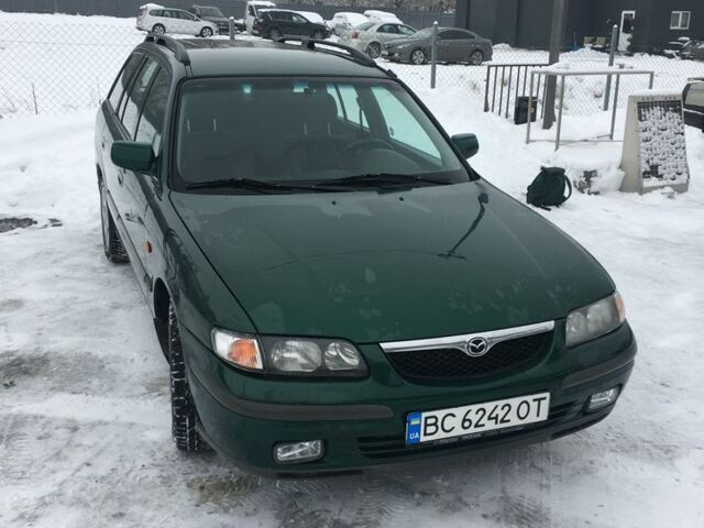 Зеленый Мазда 626, объемом двигателя 2 л и пробегом 320 тыс. км за 2700 $, фото 1 на Automoto.ua