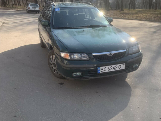 Зеленый Мазда 626, объемом двигателя 2 л и пробегом 150 тыс. км за 1800 $, фото 1 на Automoto.ua