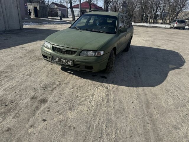 Зелений Мазда 626, об'ємом двигуна 2 л та пробігом 350 тис. км за 1550 $, фото 1 на Automoto.ua