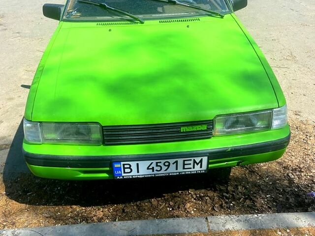 Зелений Мазда 626, об'ємом двигуна 2 л та пробігом 400 тис. км за 1200 $, фото 1 на Automoto.ua