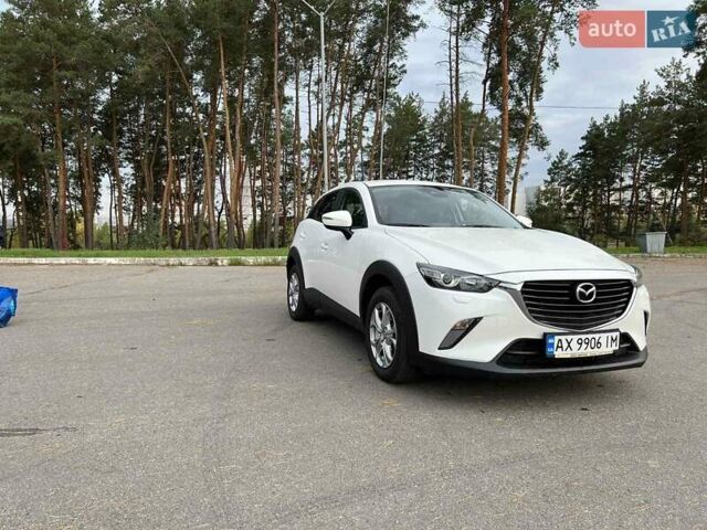 Белый Мазда СХ-3, объемом двигателя 2 л и пробегом 34 тыс. км за 22500 $, фото 1 на Automoto.ua