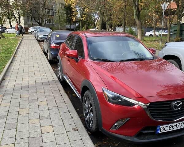Червоний Мазда СХ-3, об'ємом двигуна 2 л та пробігом 125 тис. км за 14100 $, фото 1 на Automoto.ua