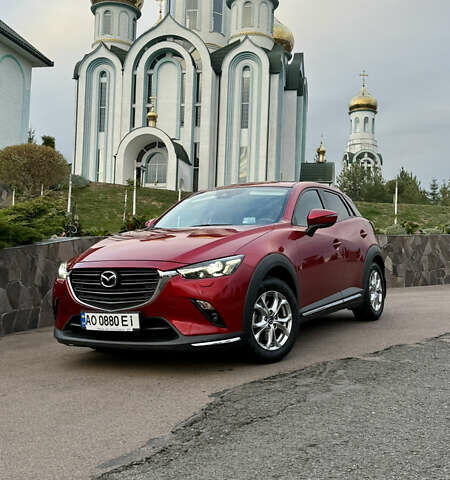 Красный Мазда СХ-3, объемом двигателя 2 л и пробегом 37 тыс. км за 21999 $, фото 1 на Automoto.ua