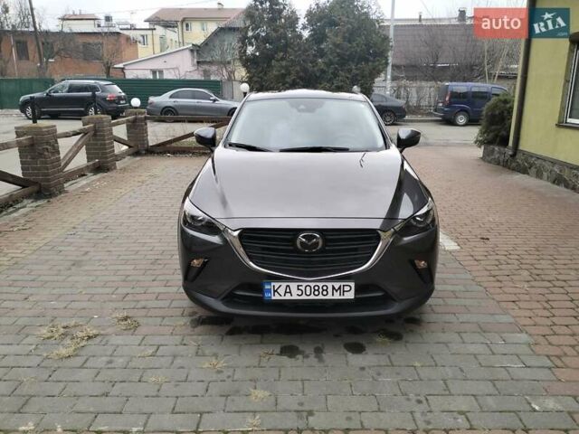 Серый Мазда СХ-3, объемом двигателя 2 л и пробегом 27 тыс. км за 17500 $, фото 1 на Automoto.ua