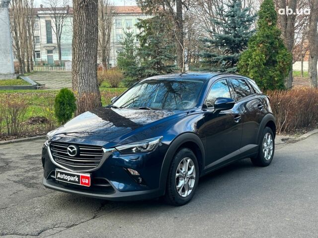 Синій Мазда СХ-3, об'ємом двигуна 2 л та пробігом 76 тис. км за 19790 $, фото 1 на Automoto.ua