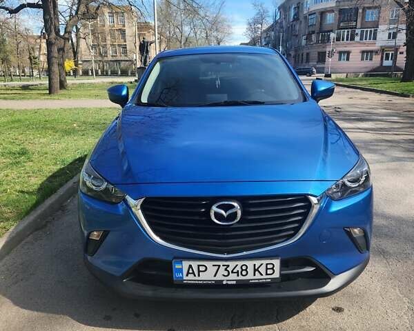 Синий Мазда СХ-3, объемом двигателя 2 л и пробегом 218 тыс. км за 13200 $, фото 1 на Automoto.ua